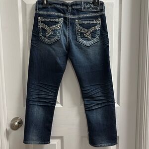 Hydraulic hydraulic Jean Capri, size 2, only worn once